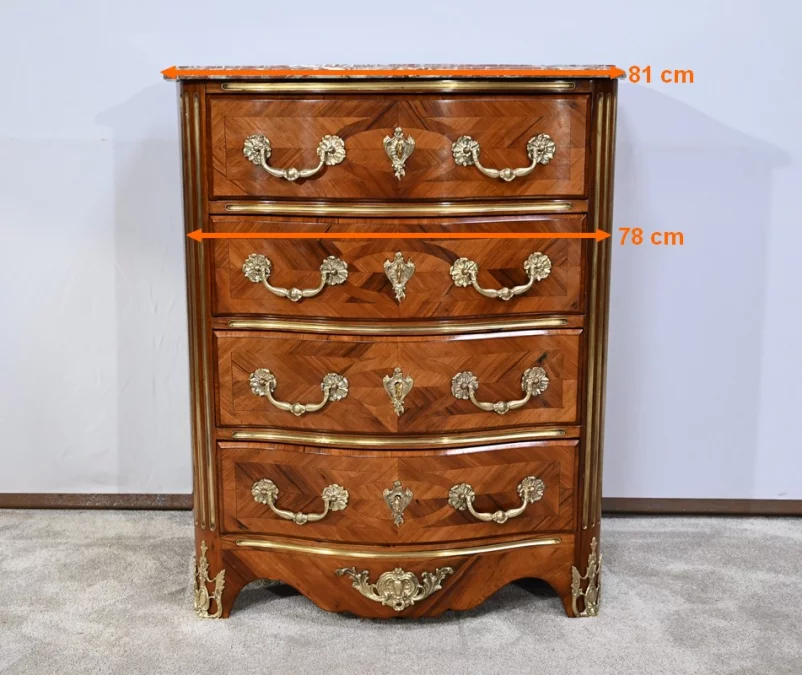 CÓMODA ESTILO LUIS XIV