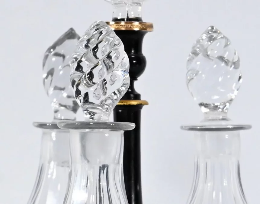 SERVIZIO LIQUORE DI CRISTALLO DI BOHEMIAN