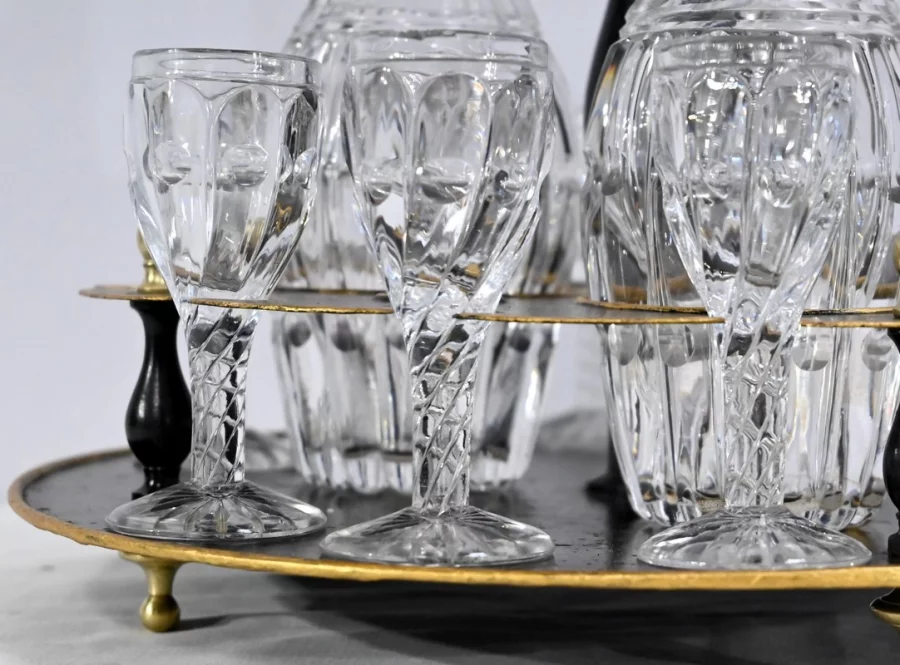 SERVIZIO LIQUORE DI CRISTALLO DI BOHEMIAN