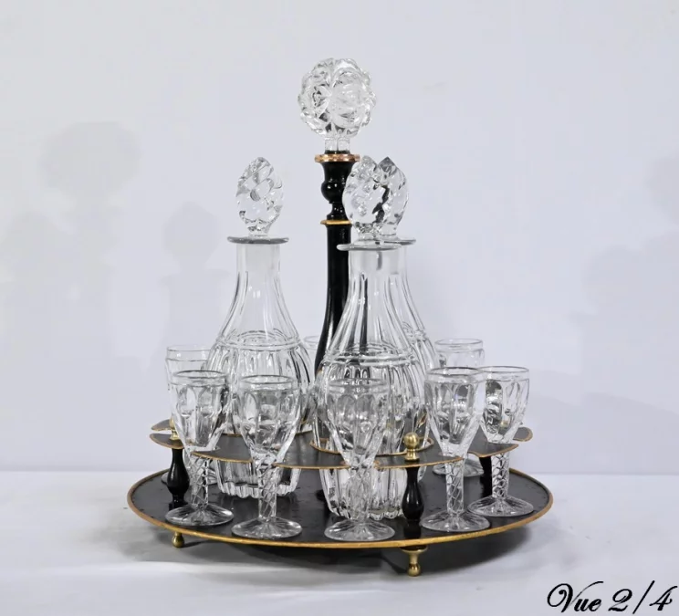 SERVIZIO LIQUORE DI CRISTALLO DI BOHEMIAN