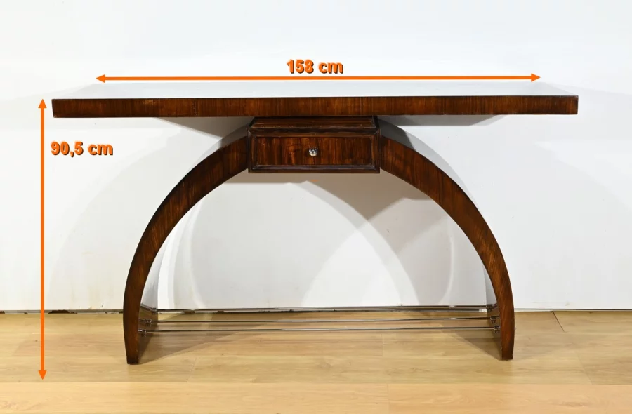 TAVOLO CONSOLE PERIODO ART DECO