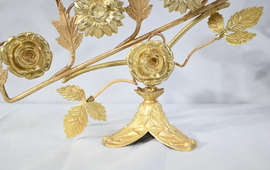 COPPIA DI CANDELABRI DA ALTARE