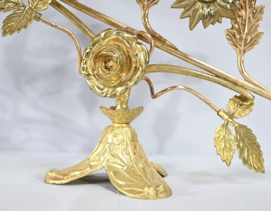 COPPIA DI CANDELABRI DA ALTARE