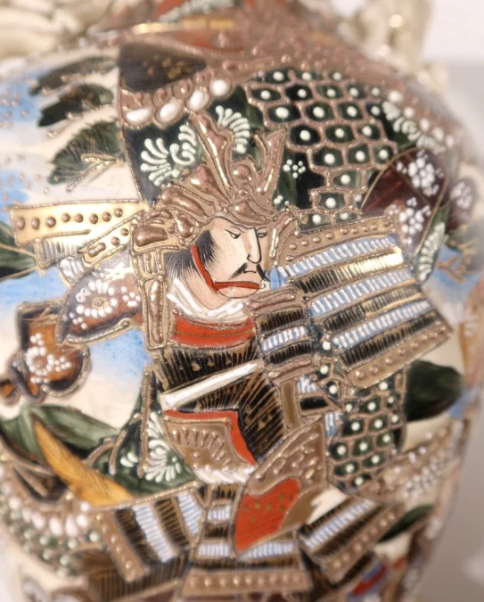 Important Vase Balustre en Porcelaine, Japon – XXe