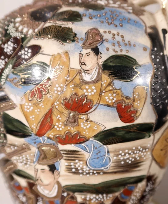 Important Vase Balustre en Porcelaine, Japon – XXe