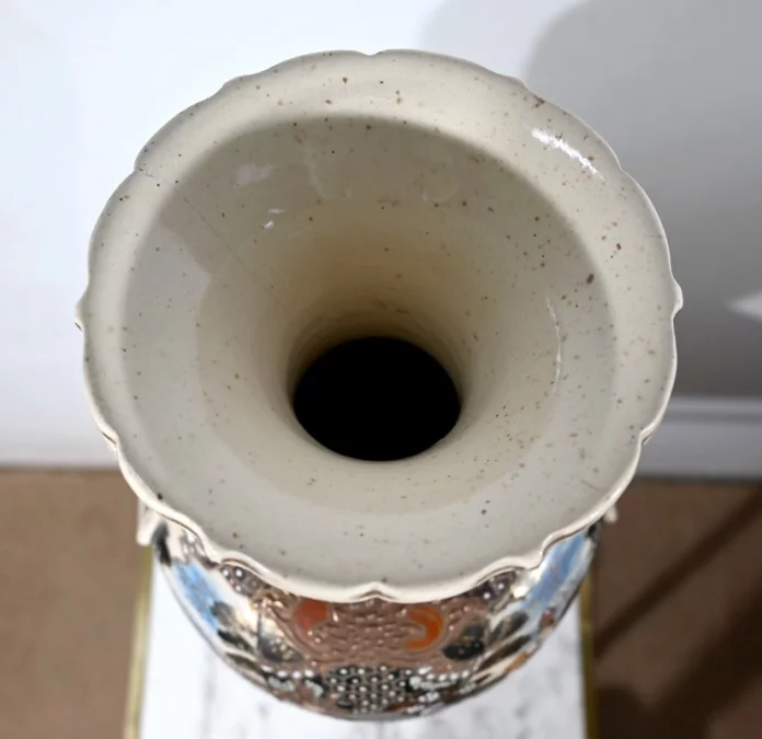 Important Vase Balustre en Porcelaine, Japon – XXe