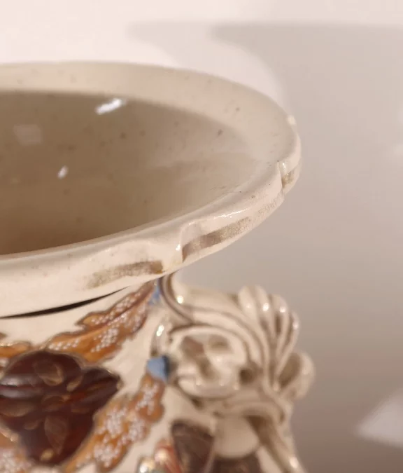 Important Vase Balustre en Porcelaine, Japon – XXe