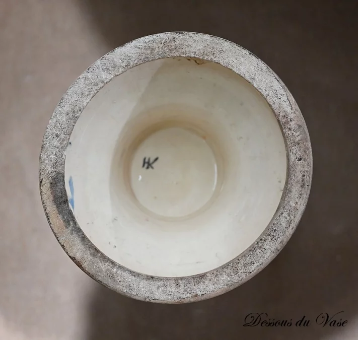 Important Vase Balustre en Porcelaine, Japon – XXe