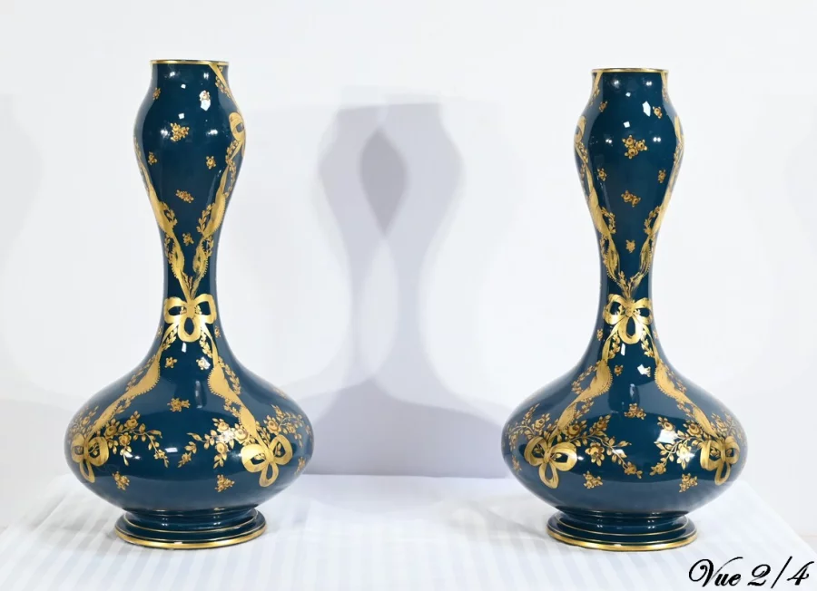 PAR DE JARRONES GIEN