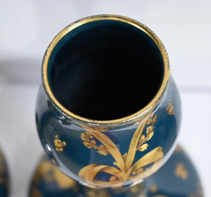 PAR DE JARRONES GIEN