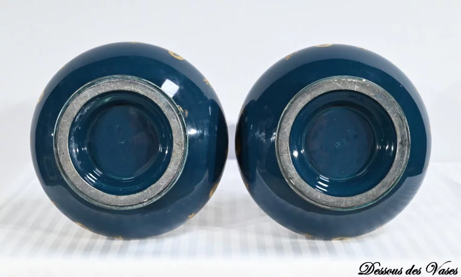 PAR DE JARRONES GIEN