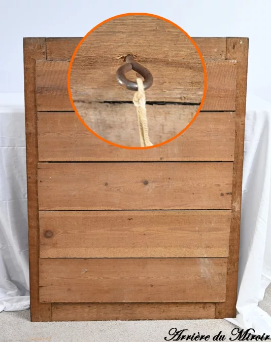 SPECCHIO IN LEGNO DORATO