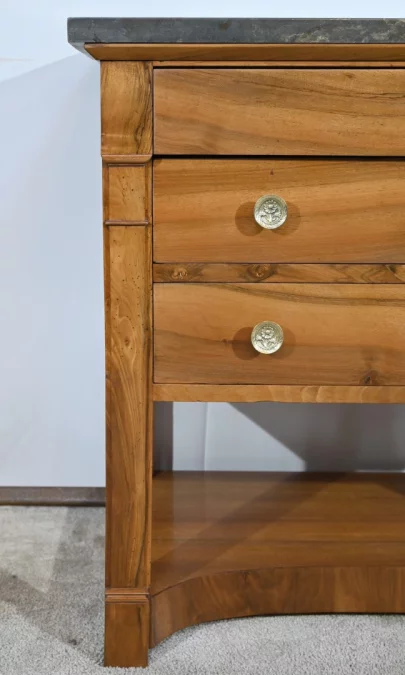 Petite Commode Chiffonnière de Propriété en Noyer, époque Directoire – Début XIXe