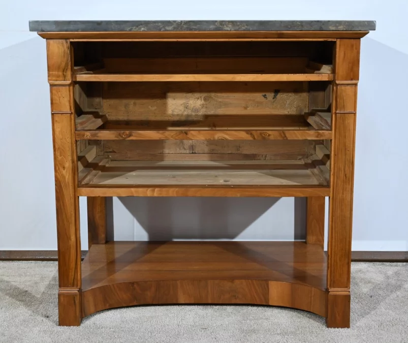 Petite Commode Chiffonnière de Propriété en Noyer, époque Directoire – Début XIXe