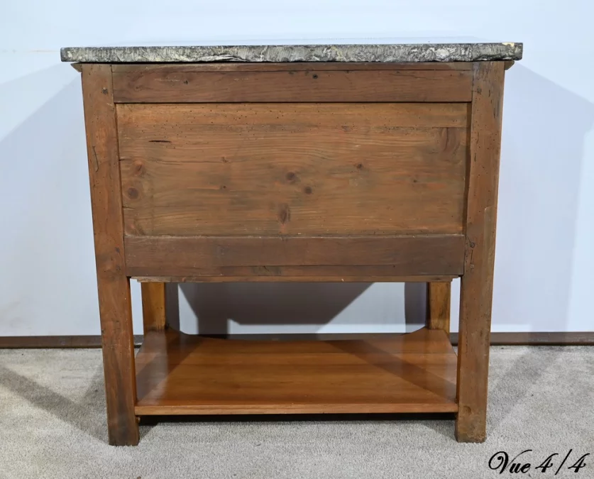 Petite Commode Chiffonnière de Propriété en Noyer, époque Directoire – Début XIXe