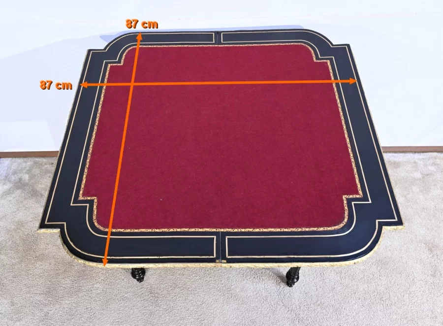 NAPOLEON III ZEITKARTENTABELLE