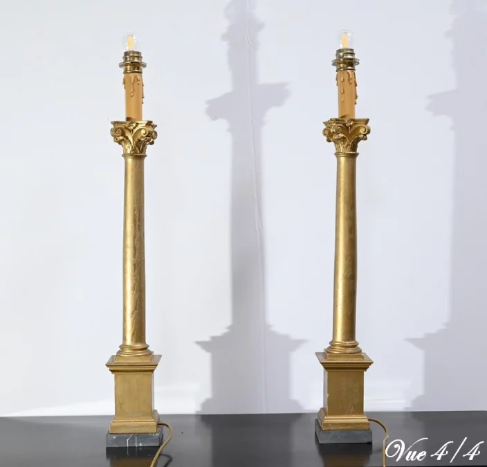 PAR DE VELAS ESTILO IMPERIO