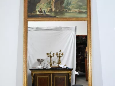 SPECCHIO TRUMEAU STILE LUIGI XVI