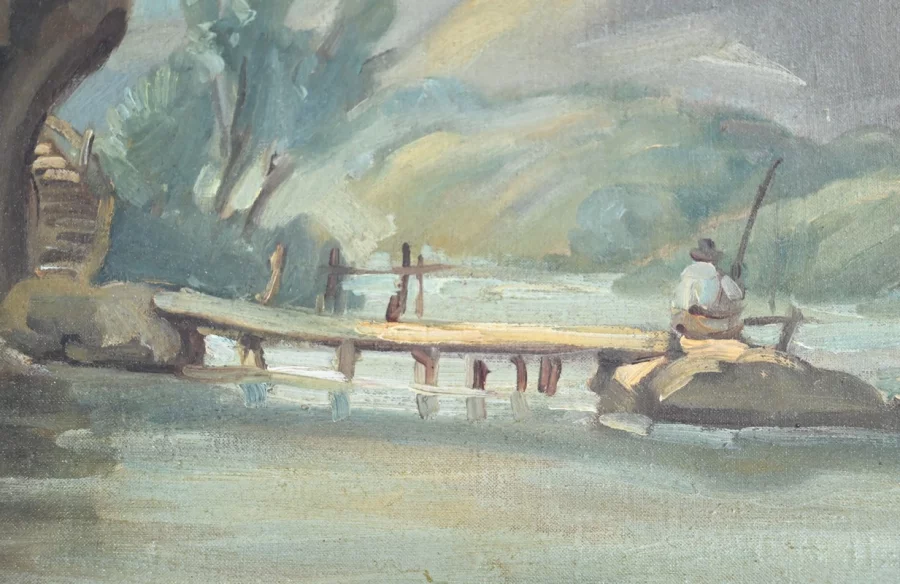 SPECCHIO TRUMEAU STILE LUIGI XVI