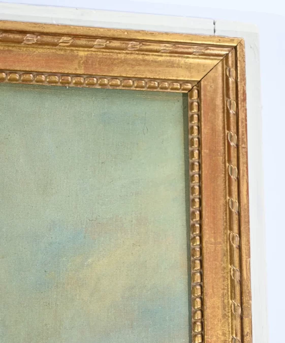 SPECCHIO TRUMEAU STILE LUIGI XVI