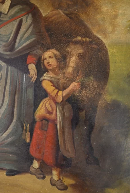 TRUMEAU-SPIEGEL AUS DER FRANZÖSISCHEN RESTAURATIONSZEIT