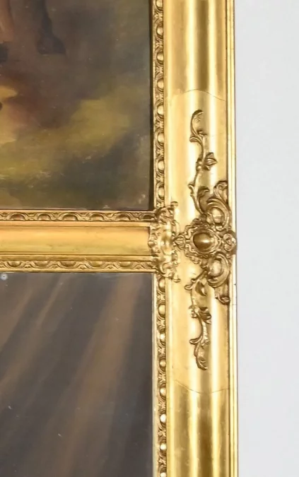 TRUMEAU-SPIEGEL AUS DER FRANZÖSISCHEN RESTAURATIONSZEIT