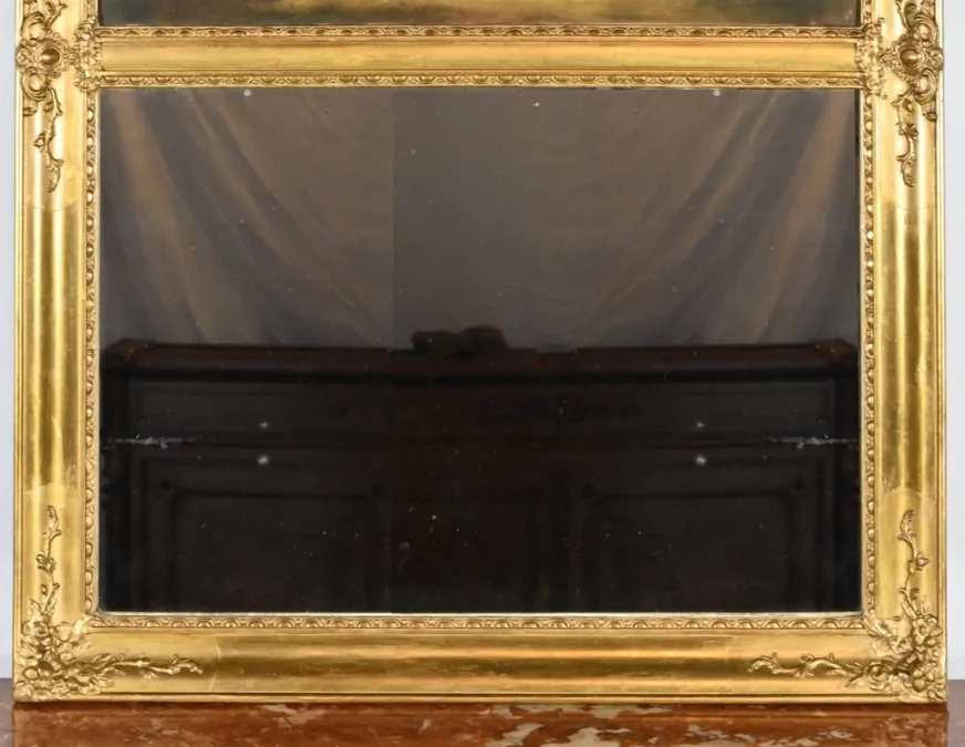 TRUMEAU-SPIEGEL AUS DER FRANZÖSISCHEN RESTAURATIONSZEIT