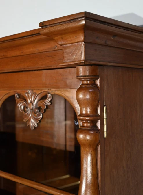 Commode Vitrine en Teck – Fin XIXe