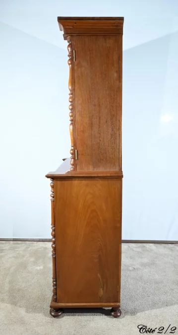 Commode Vitrine en Teck – Fin XIXe