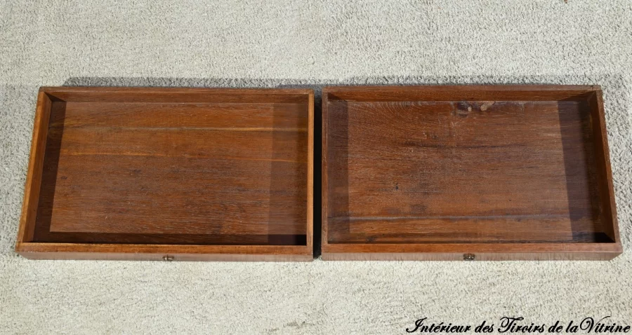 Commode Vitrine en Teck – Fin XIXe