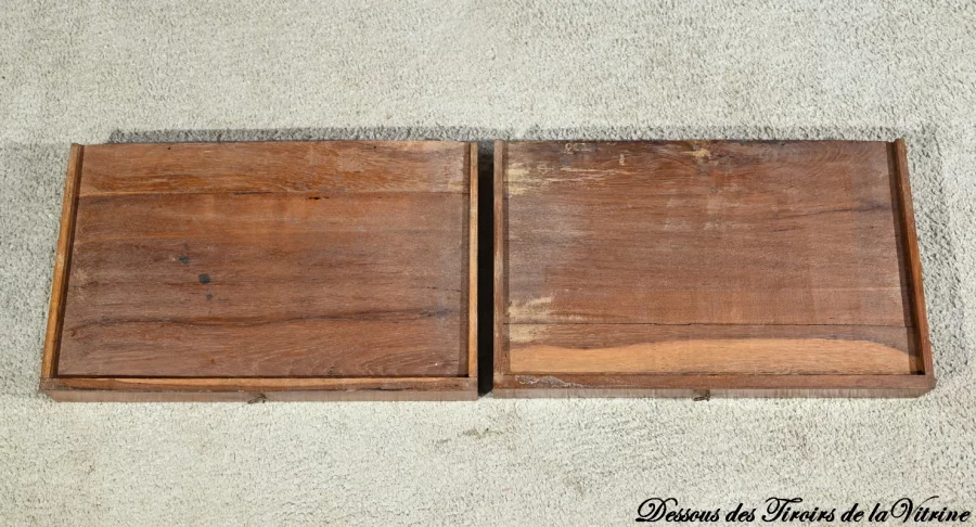 Commode Vitrine en Teck – Fin XIXe