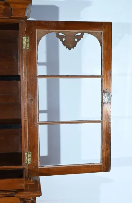 Commode Vitrine en Teck – Fin XIXe