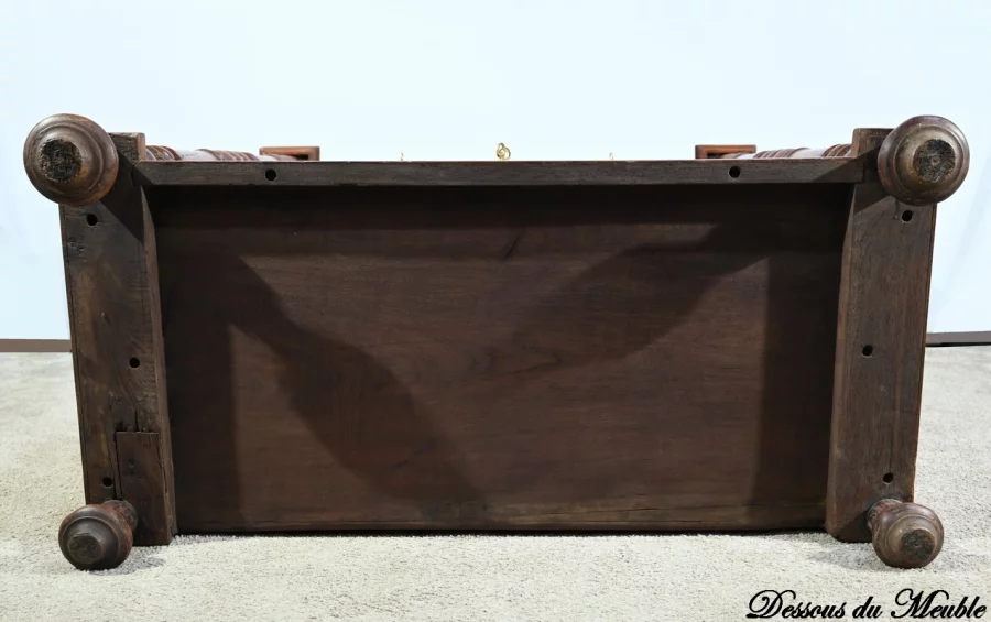 Commode Vitrine en Teck – Fin XIXe