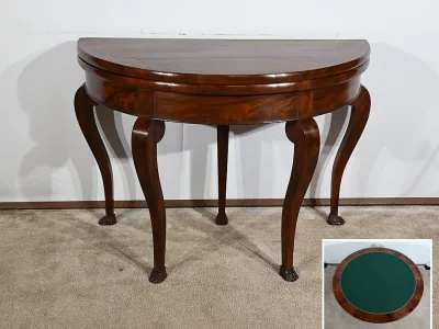 Table Console en Acajou, époque Restauration – Début XIXe