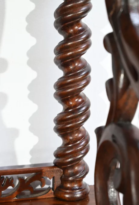 Petit Meuble Desserte de Salon en Acajou, époque Restauration – Début XIXe