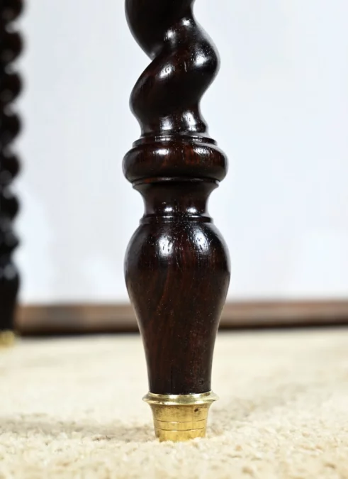 Petite Table de Salon en Palissandre, époque Restauration – Début XIXe