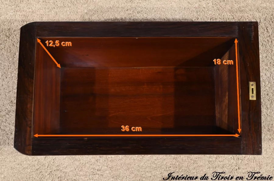 Petite Table de Salon en Palissandre, époque Restauration – Début XIXe