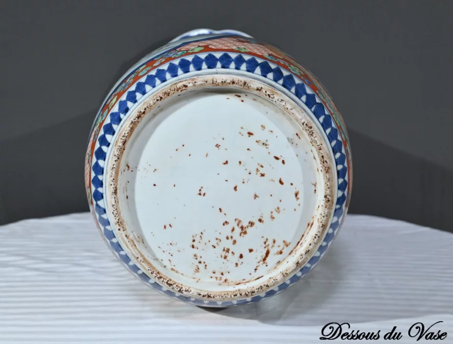 Important Vase Arita en Porcelaine, ère Meiji, Japon – Fin XIXe