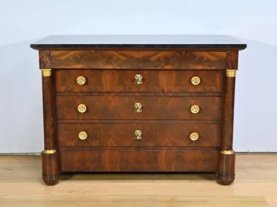 Commode en Acajou, époque Empire – Début XIXe