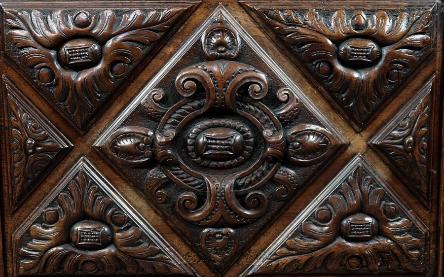 CAJA DE LAVANDERÍA ESTILO LUIS XIII