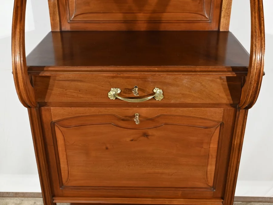 ШКАФ ИЗ КРАСНОГО ДЕРЕВА, приписываемый MAISON E. DIOT