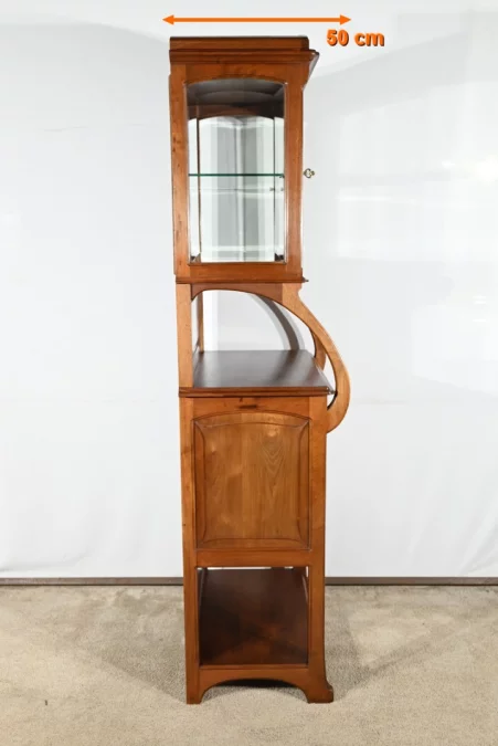 ШКАФ ИЗ КРАСНОГО ДЕРЕВА, приписываемый MAISON E. DIOT