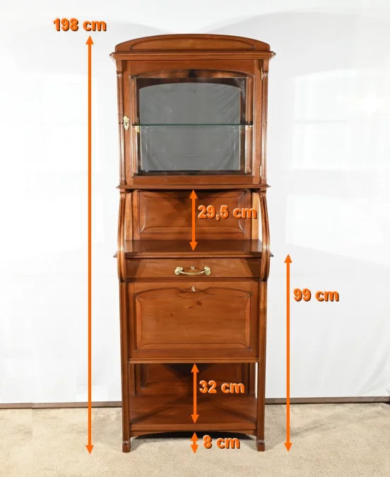 ШКАФ ИЗ КРАСНОГО ДЕРЕВА, приписываемый MAISON E. DIOT