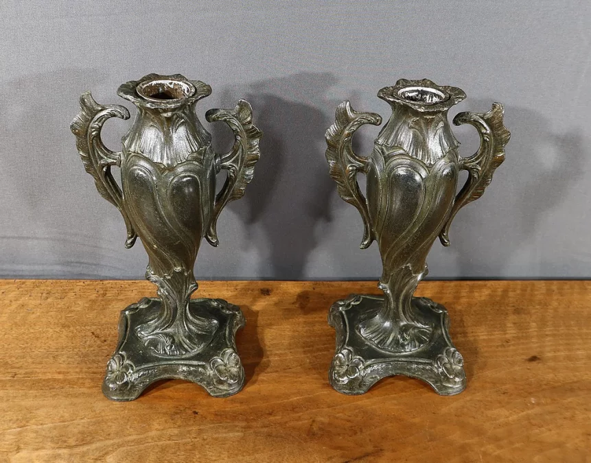 PAR DE JARRONES SOLIFLOR