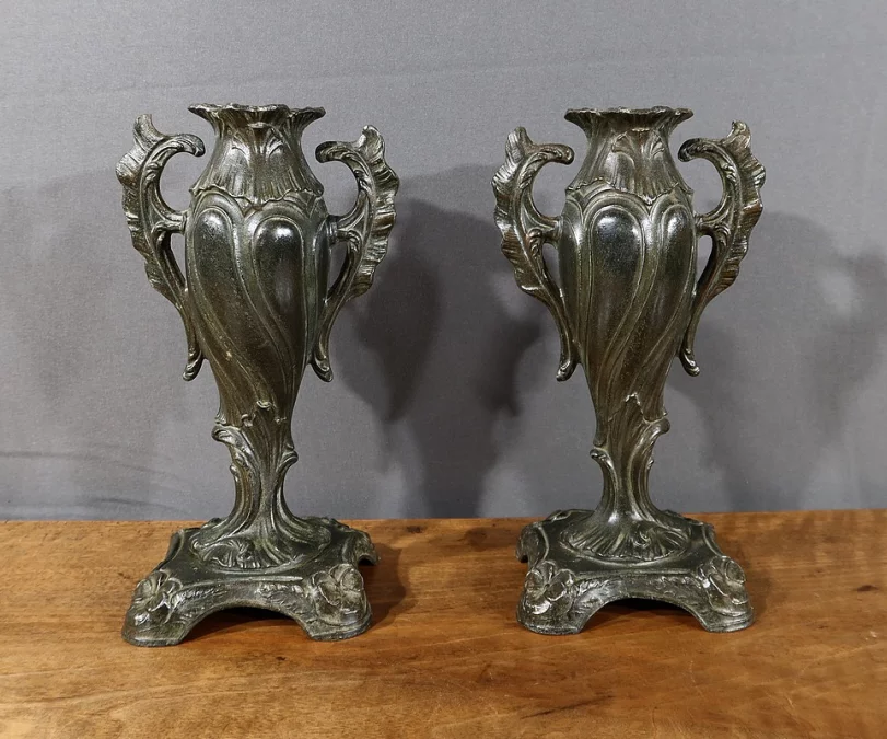 PAR DE JARRONES SOLIFLOR