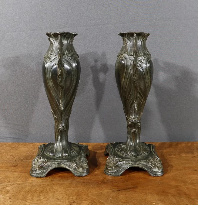 PAR DE JARRONES SOLIFLOR