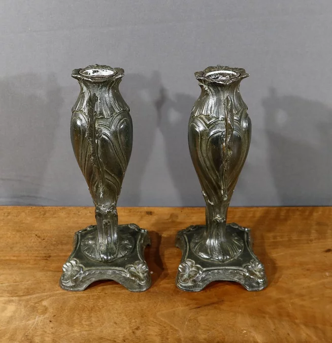 PAR DE JARRONES SOLIFLOR