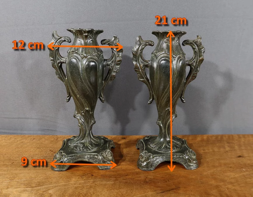 PAR DE JARRONES SOLIFLOR