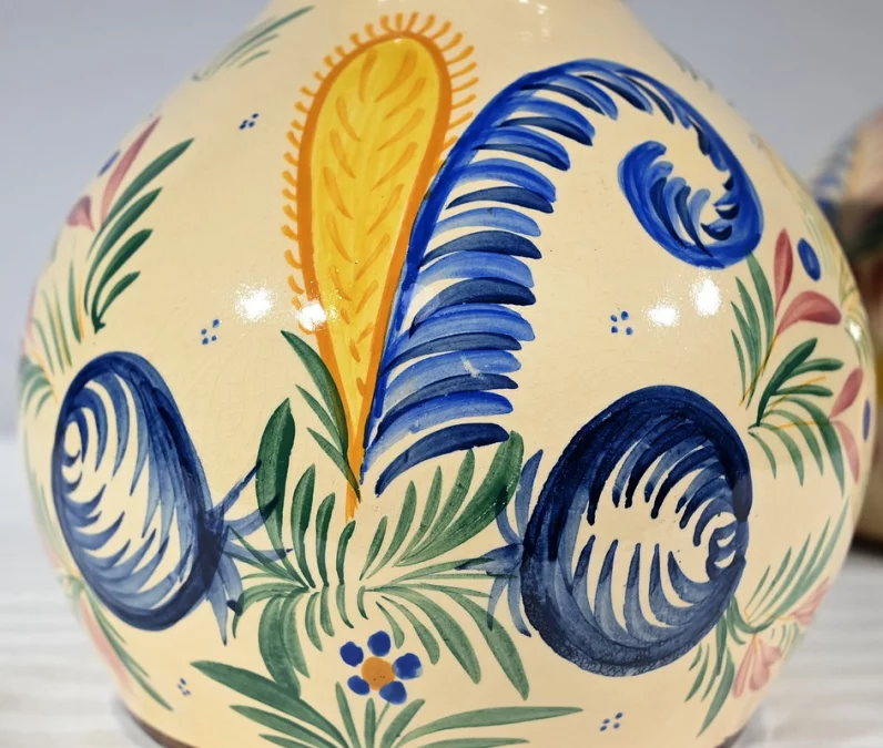 PAREJA DE JARRONES QUIMPER