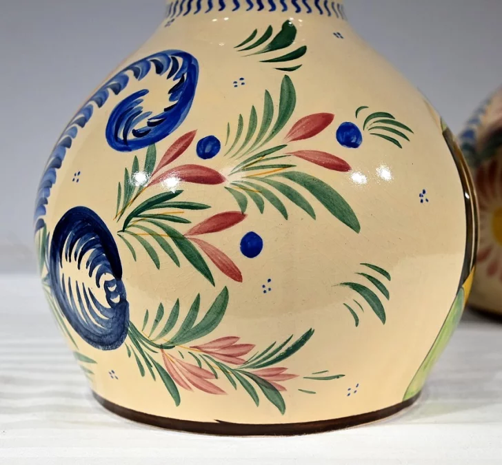 PAREJA DE JARRONES QUIMPER